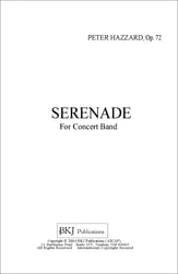 Serenade For Concert Band, Op. 72 Concert Band sheet music cover